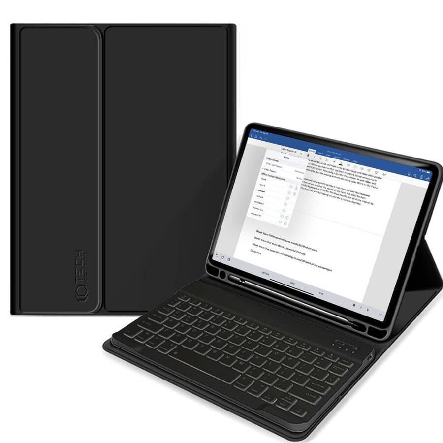 TECH-PROTECT SC PEN + KEYBOARD IPAD AIR 10.9 4 / 5 / 2020-2022 / 11 6 / 2024 BLACK