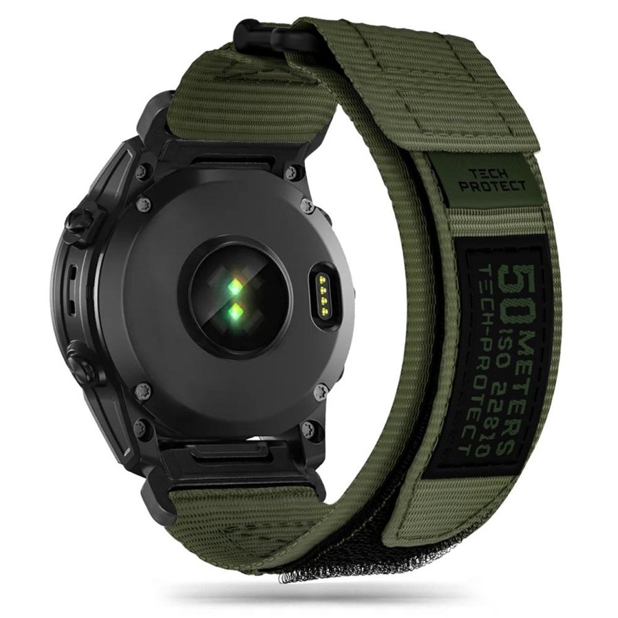 TECH-PROTECT SCOUT PRO GARMIN FENIX ​​3 / 5X / 3HR / 5X PLUS / 6X / 6X PRO / 7X MILITARY GREEN