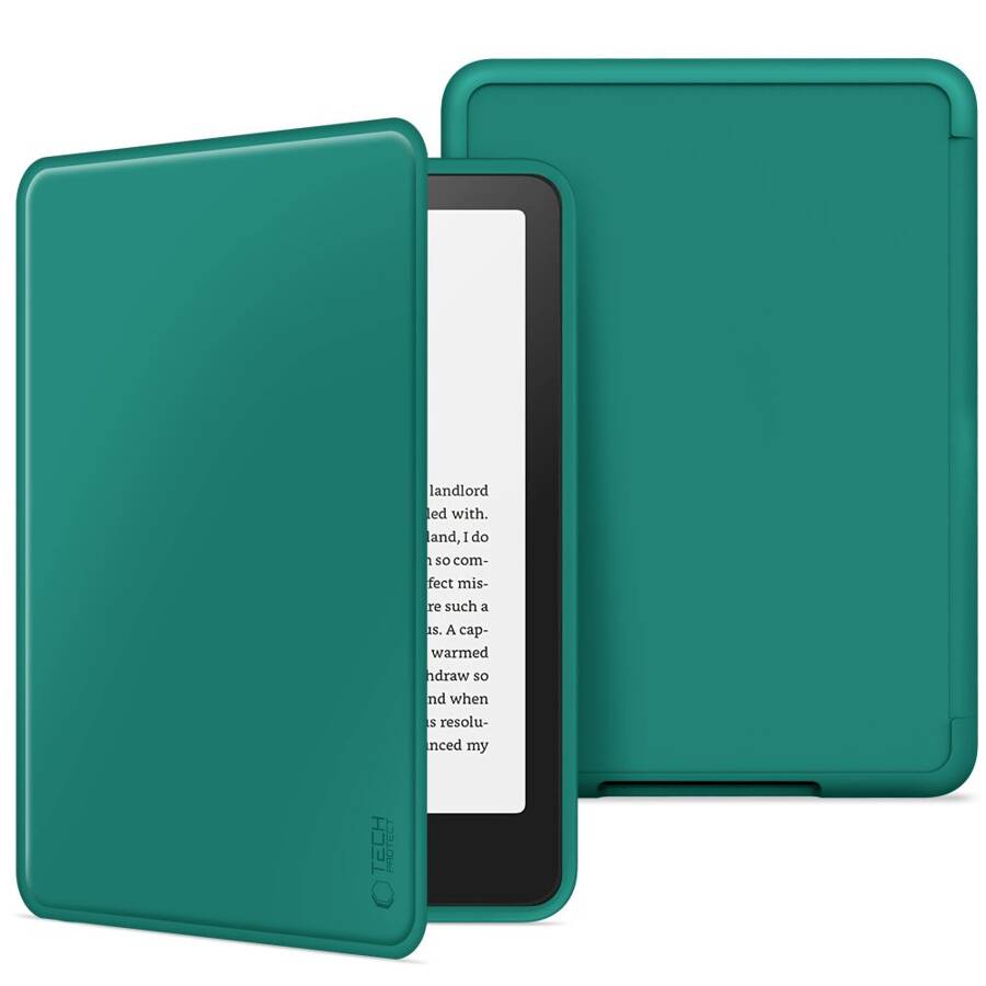 TECH-PROTECT SMARTCASE KINDLE PAPERWHITE VI / 6 / COLORSOFT / SIGNATURE EDITION JADE GREEN