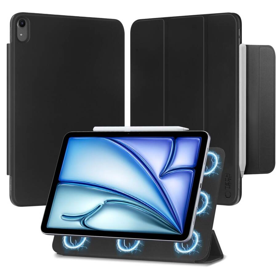 TECH-PROTECT SMARTCASE MAGNETIC IPAD AIR 10.9 4 / 5 / 2020-2022 / 11 6 / 2024 BLACK