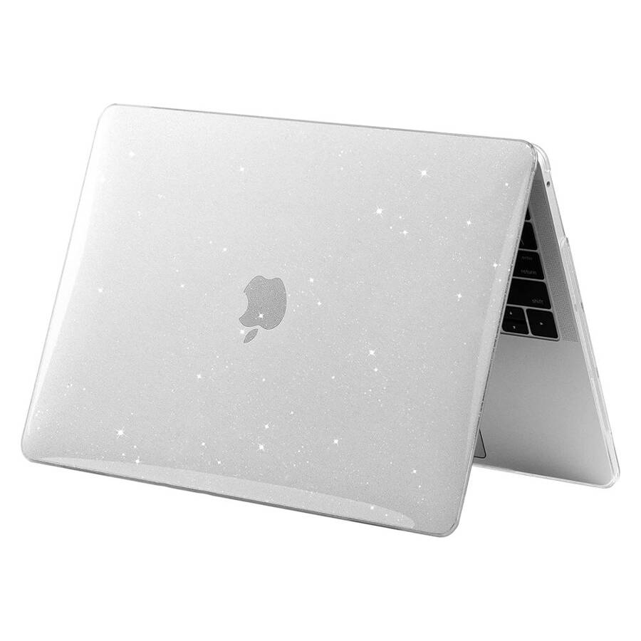 TECH-PROTECT SMARTSHELL MACBOOK AIR 13 M2 / M3 / 2022-2024 GLITTER CLEAR