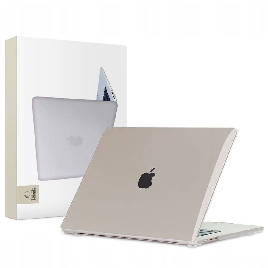 TECH-PROTECT SMARTSHELL MACBOOK AIR 15 M2 / M3 / 2023-2024 CRYSTAL CLEAR