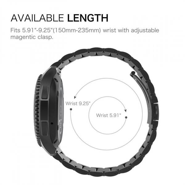 TECH-PROTECT STAINLESS SAMSUNG GEAR S3 BLACK
