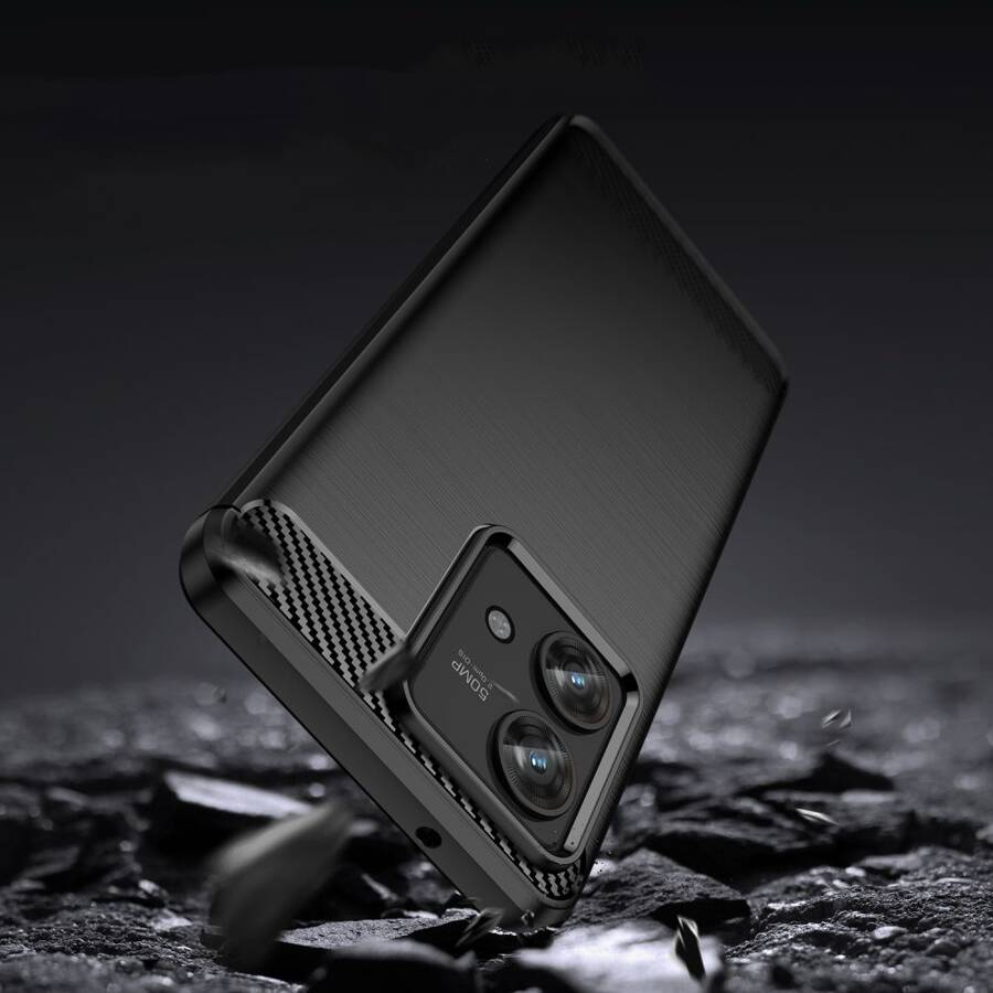 TECH-PROTECT TPUCARBON MOTOROLA EDGE 40 NEO BLACK