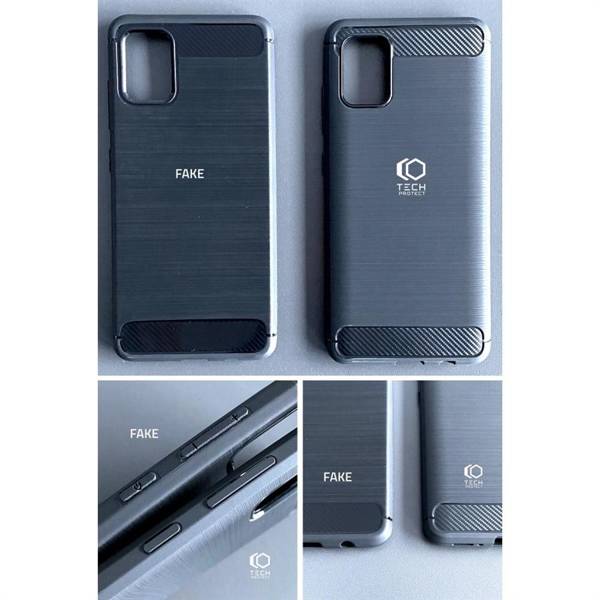 TECH-PROTECT TPUCARBON REALME 9I BLACK