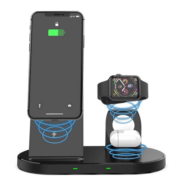 TECH-PROTECT W55 WIRELESS CHARGING STATION BLACK