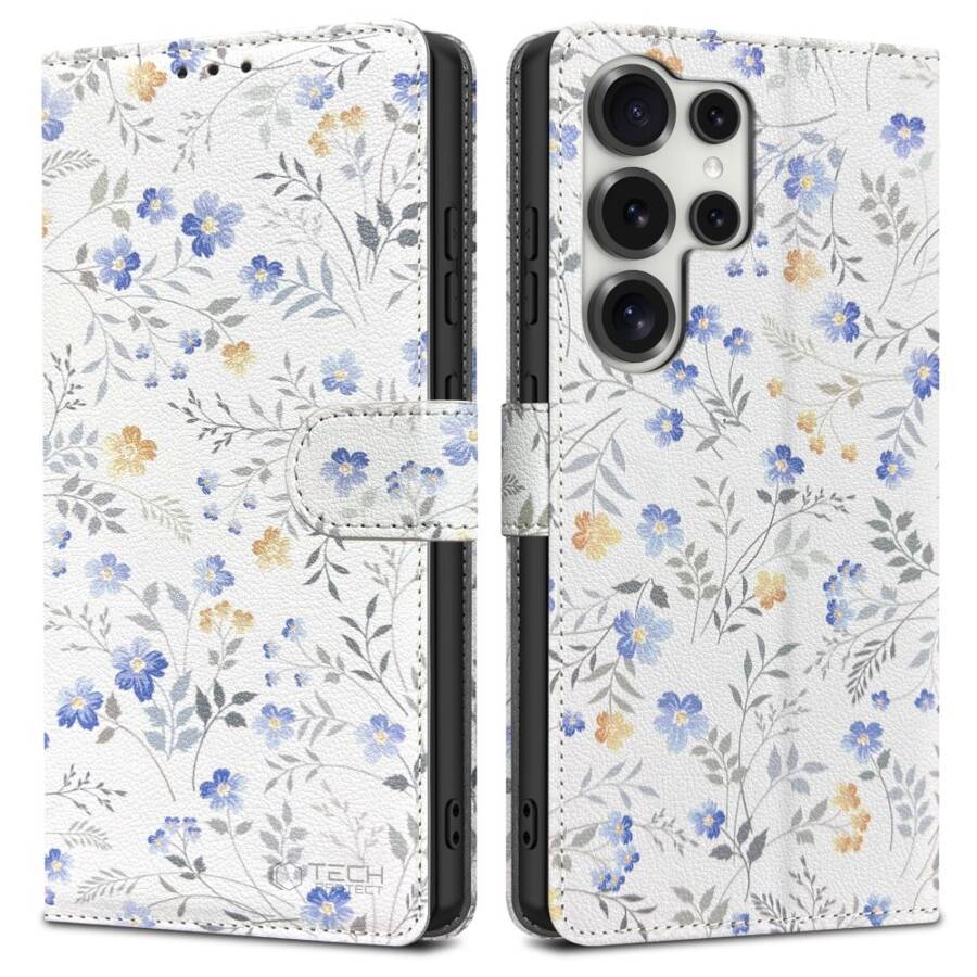 TECH-PROTECT WALLET GALAXY S25 ULTRA SPRING FLOWERS