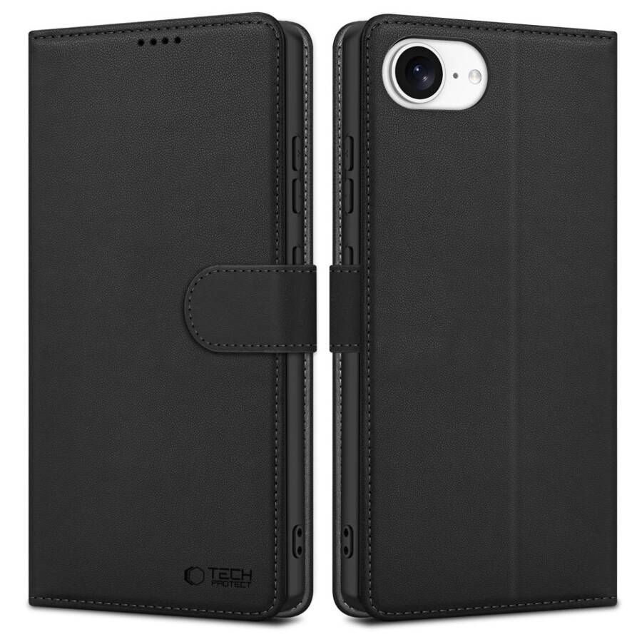 TECH-PROTECT WALLET IPHONE SE 4 2025 MATTE BLACK