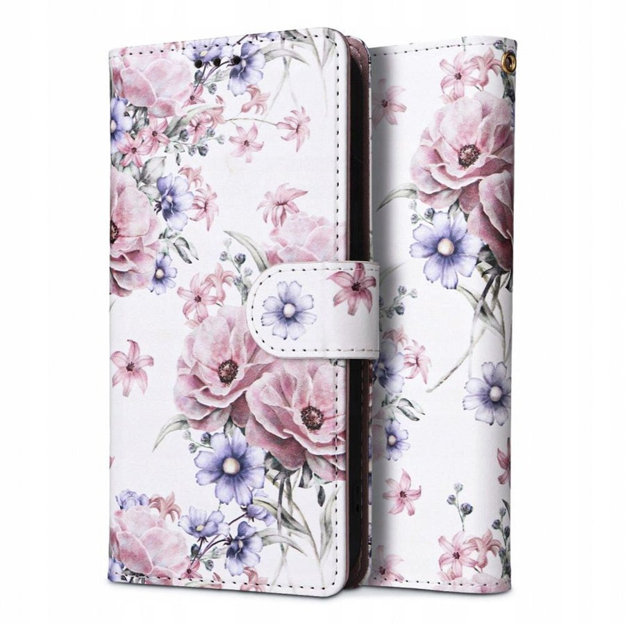 TECH-PROTECT WALLET XIAOMI REDMI NOTE 12 PRO 5G / POCO X5 PRO 5G BLOSSOM FLOWER