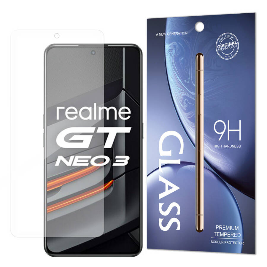 TEMPERED GLASS 9H TEMPERED GLASS REALME GT NEO 3 (PACKAGING - ENVELOPE)