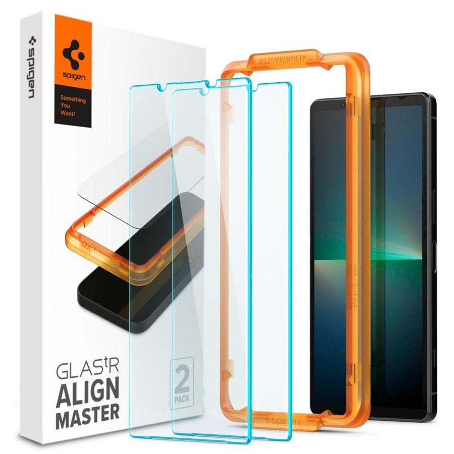 TEMPERED GLASS SPIGEN ALM GLASS.TR 2-PACK SONY XPERIA 5 V CLEAR