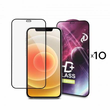 TEMPRED GLASS PREMIUM 9D HD + REALME 8 PRO 10PCS BLACK