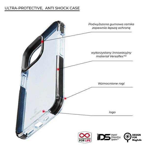 TETRA FORCE CASE IPHONE 13 PRO MAX TRANSAR