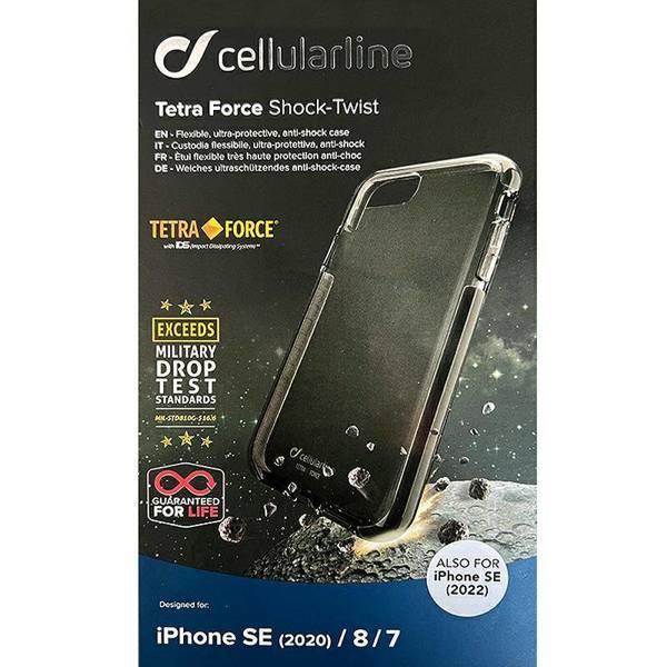 TETRA FORCE CASE IPHONE 7/8/SE 2020 BLACK