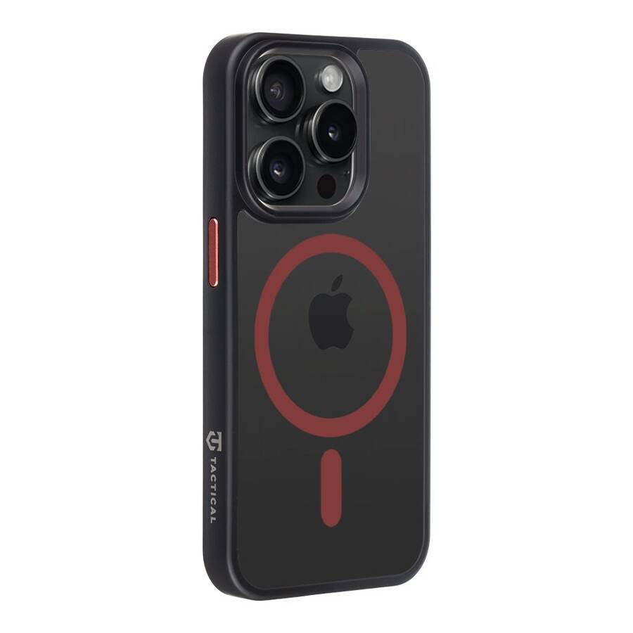 Tactical MagForce Hyperstealth 2.0 Cover for iPhone 15 Pro Black/Red