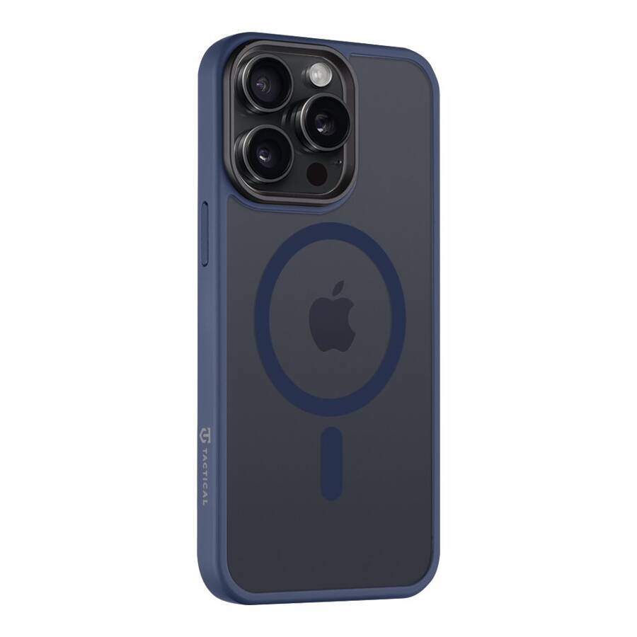 Tactical MagForce Hyperstealth Cover for iPhone 15 Pro Max Deep Blue