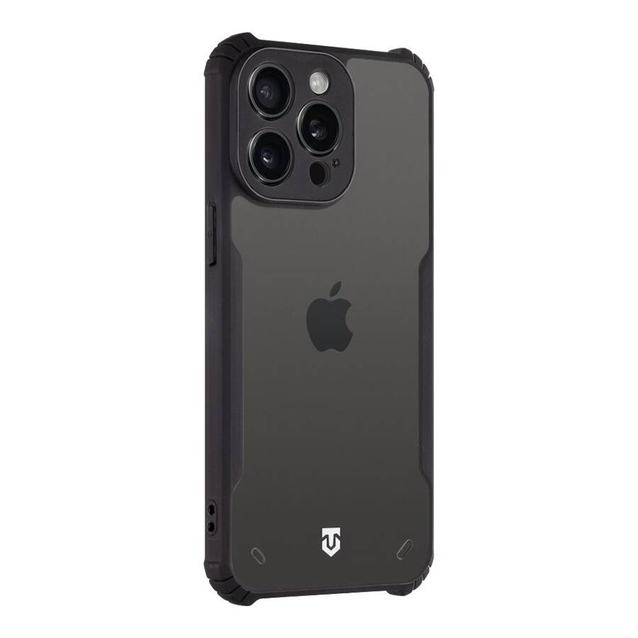 Tactical Quantum Stealth Cover for Apple iPhone 15 Pro Max Clear/Black