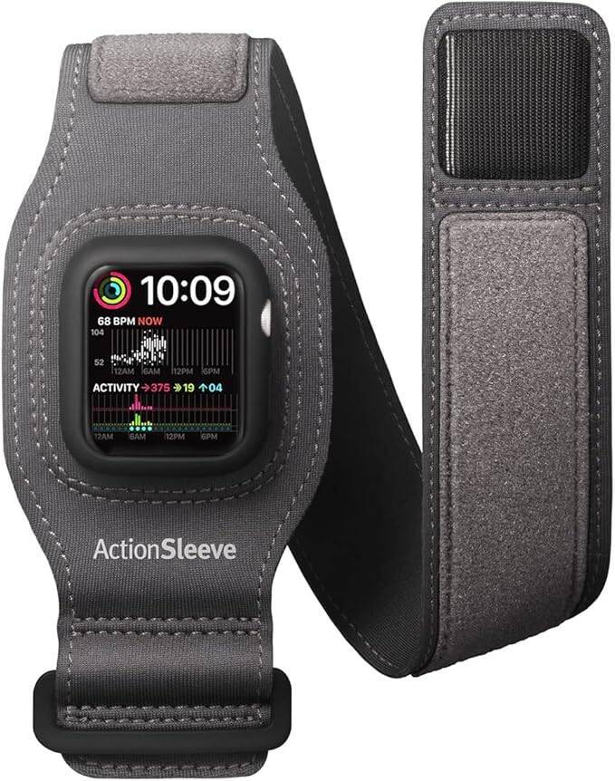 Twelve South ActionSleeve for Apple Watch 41 Gen 7 Grey