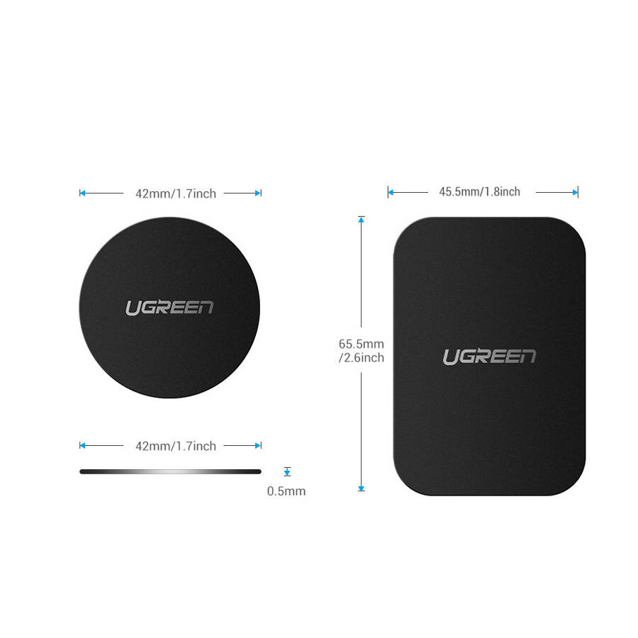 UGREEN METAL PLATES FOR AUTOMOTIVE MAGNETIC CHUCKS GRAY (LP123)