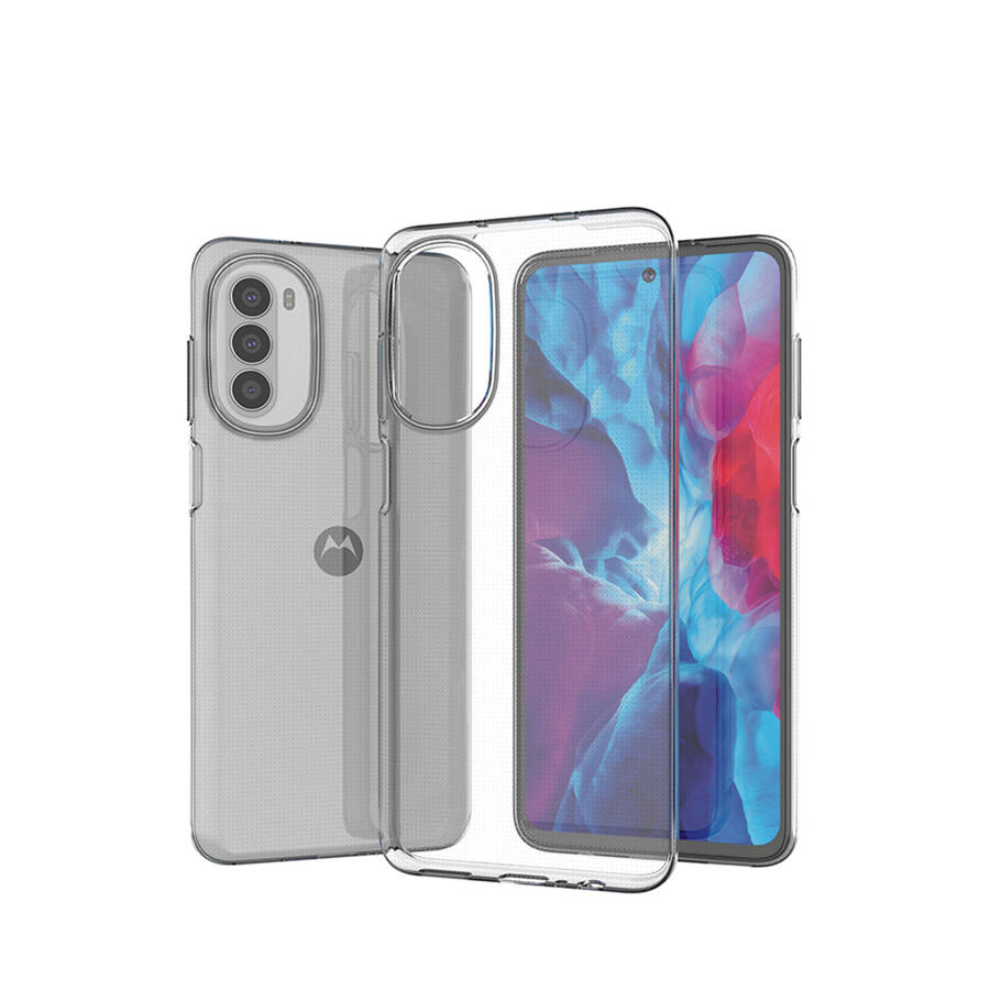 ULTRA CLEAR 0.5MM CASE FOR MOTOROLA MOTO G82 5G / MOTO G52 THIN COVER TRANSPARENT