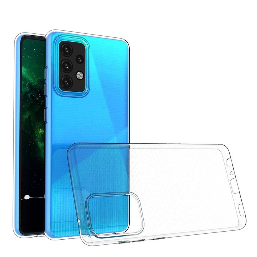 ULTRA CLEAR 0.5MM GEL COVER FOR SAMSUNG GALAXY A52S 5G / A52 5G / A52 4G TRANSPARENT