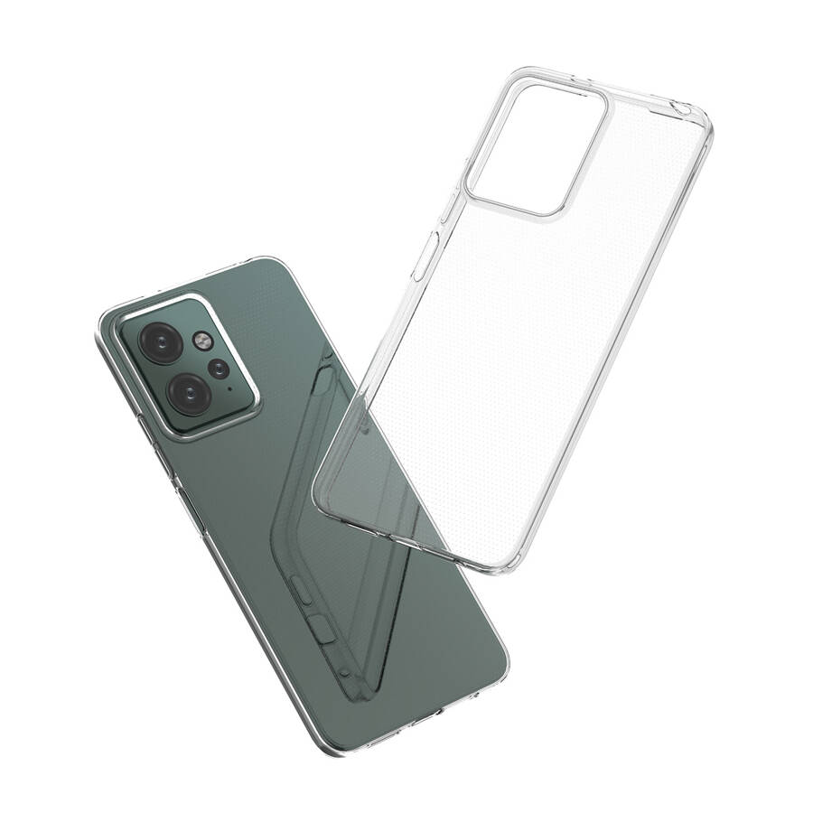 ULTRA CLEAR SILICONE CASE FOR XIAOMI REDMI 12 TRANSPARENT