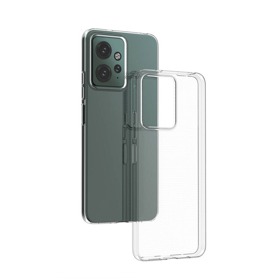 ULTRA CLEAR SILICONE CASE FOR XIAOMI REDMI 12 TRANSPARENT