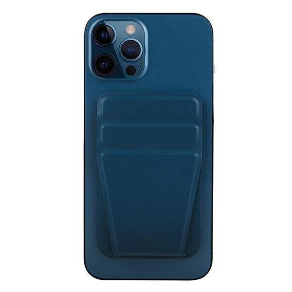 UNIQ Lyft magnetyczny stojak na telefon snap-on stand and card holder niebieski/blue