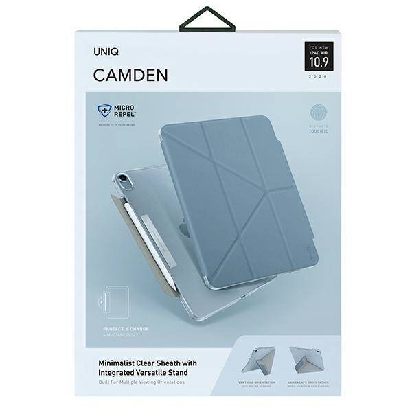 UNIQ etui Camden iPad Air 10.9"           (2022/2020) niebieski/blue Antimicrobial