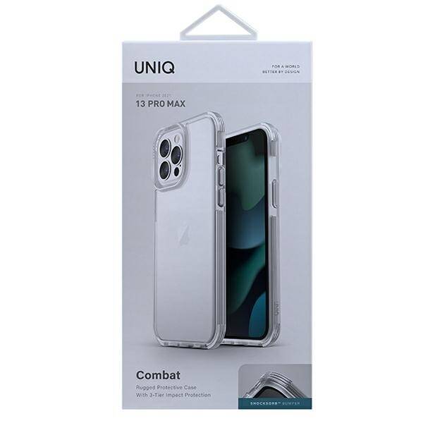 UNIQ etui Combat iPhone 13 Pro Max 6,7" przezroczysty/crystal clear