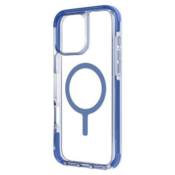 UNIQ etui Combat iPhone 16 6.1" Magclick Charging niebieski/pearl blue