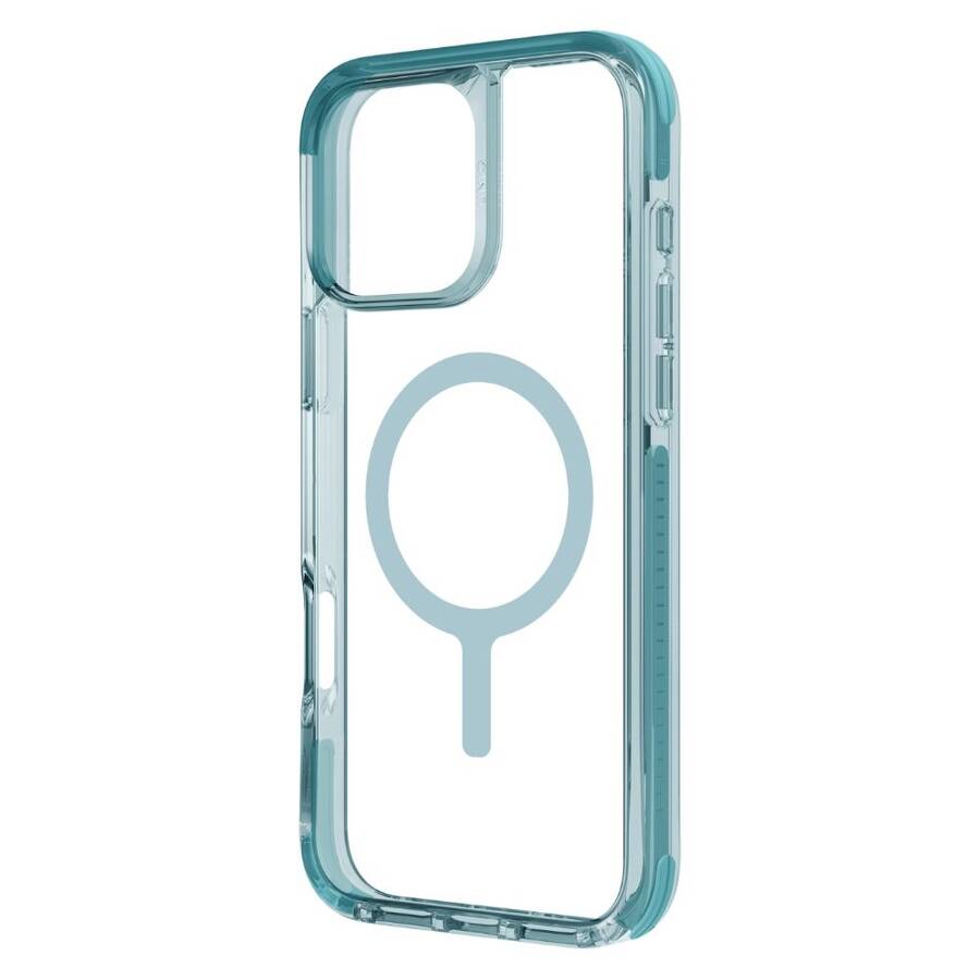 UNIQ etui Combat iPhone 16 6.1" Magclick  Charging zielony/teal green