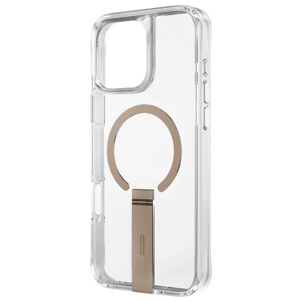 UNIQ etui Eleva with Vertica Stand        iPhone 16 Pro 6.3" złoty/taupe gold