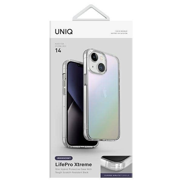 UNIQ etui LifePro Xtreme iPhone 14 / 15 / 13 6,1" opal/iridescent