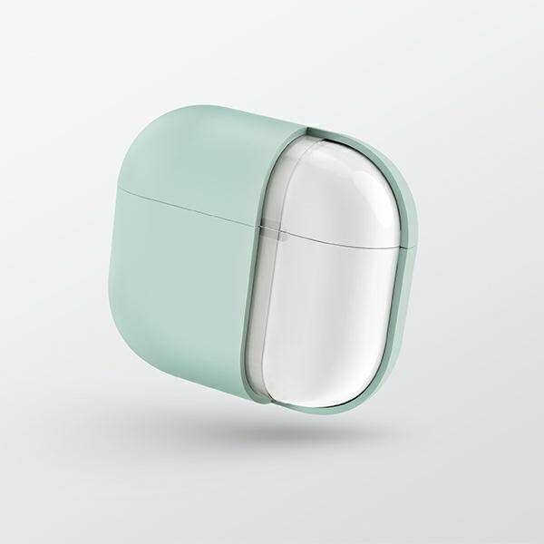 UNIQ etui Lino AirPods 3 gen. Silicone szary/ash grey