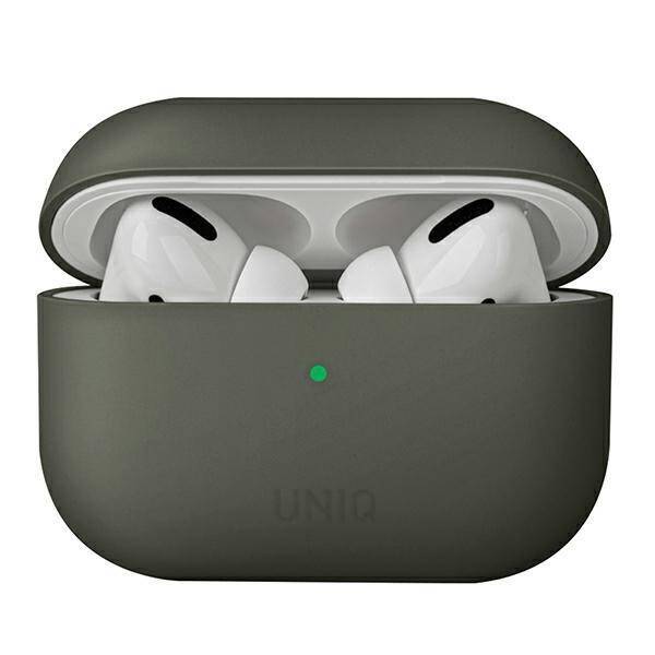 UNIQ etui Lino AirPods Pro Silicone szary/grey moss