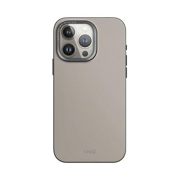 UNIQ etui Lyden DS iPhone 15 Pro 6.1" Magclick Charging beżowo-zielony/ivory-lichen green