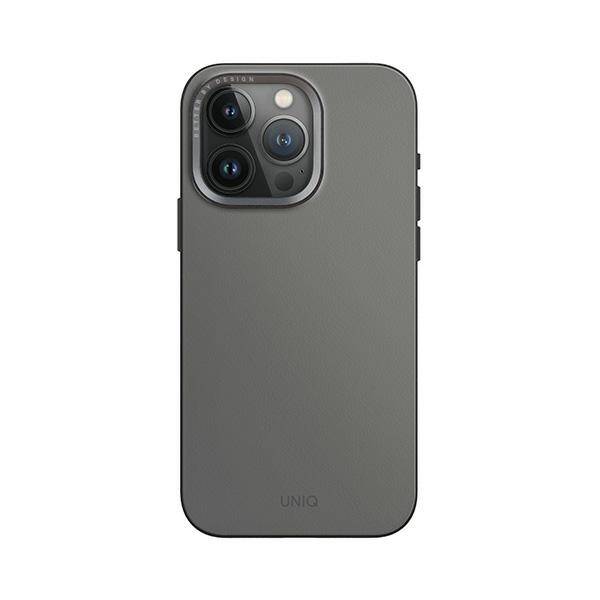 UNIQ etui Lyden DS iPhone 15 Pro 6.1" Magclick Charging szaro-czarny/charcoal grey-black