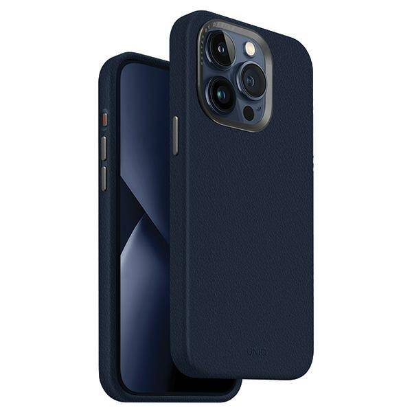 UNIQ etui Lyden iPhone 15 Pro Max 6.7" Magclick Charging granatowy/navy blue