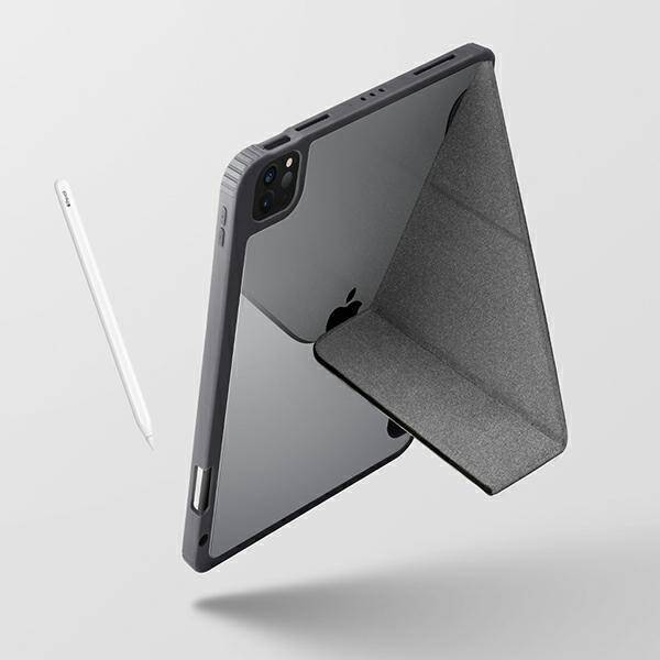 UNIQ etui Moven iPad 10.2" (2021/2020/2019) szary/charcoal grey