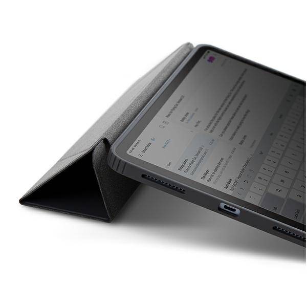 UNIQ etui Moven iPad Pro 11" (2021/2020)  iPad Air 10.9" (2022/2020) Antimicrobial szary/charcoal grey