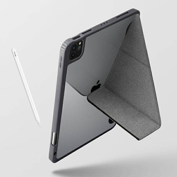 UNIQ etui Moven iPad Pro 11" (2021/2020)  iPad Air 10.9" (2022/2020) Antimicrobial szary/charcoal grey