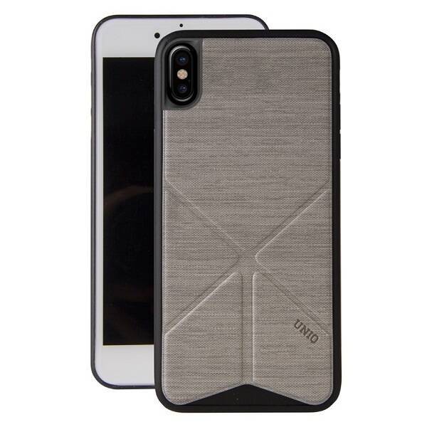 UNIQ etui Transforma Ligne iPhone X/Xs szary/ash grey