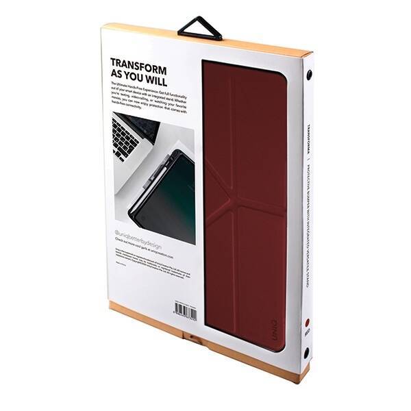 UNIQ etui Transforma Rigor iPad Pro 11" (2020) czerwony/coral red