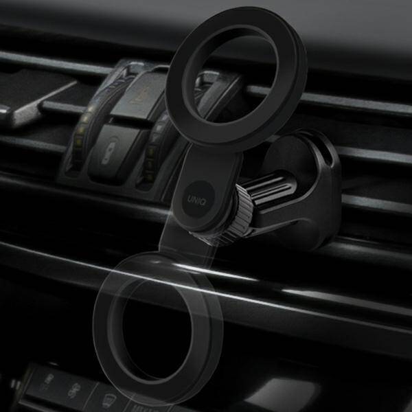 UNIQ magnetyczny uchwyt sam Trelix Car Air Vent Mount czarny/midnight black