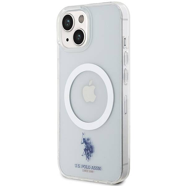 US Polo USHMP15SUCIT iPhone 15 / 14 / 13 6.1" transparent MagSafe Collection