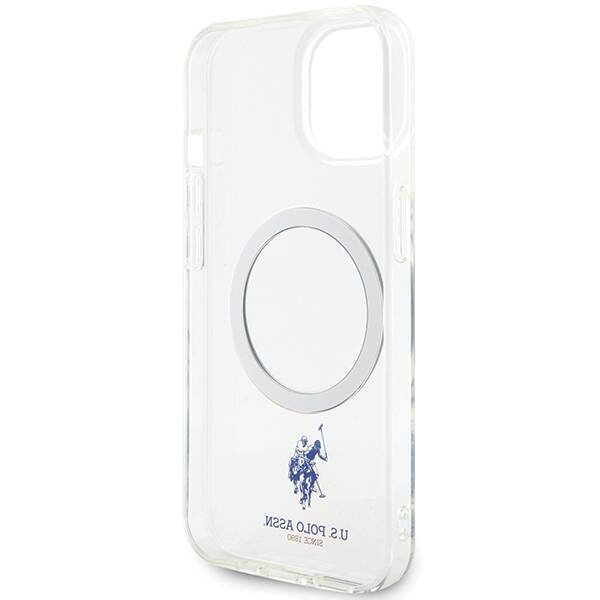 US Polo USHMP15SUCIT iPhone 15 / 14 / 13 6.1" transparent MagSafe Collection