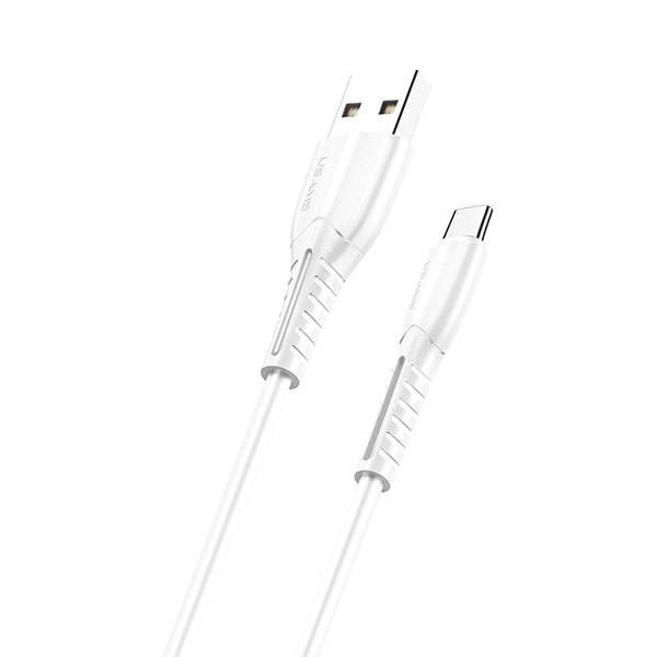 USAMS CABLE U35 MICROUSB 2A FAST CHARGE 1M WHITE