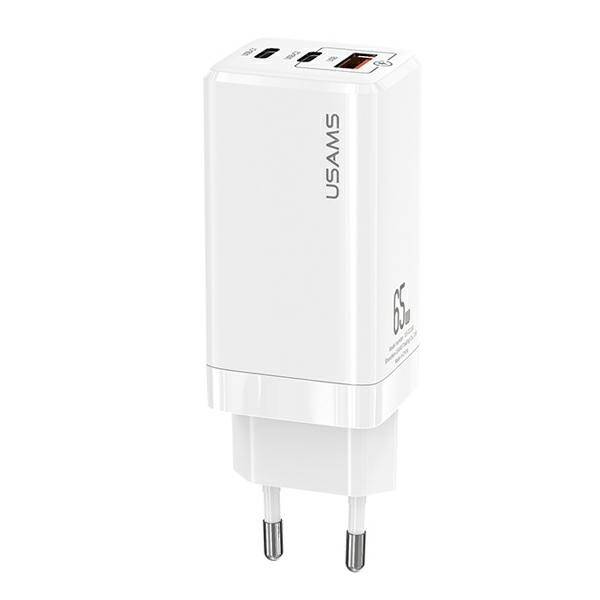 USAMS CC110 GAN 65W MINI FAST CHARGER WHITE