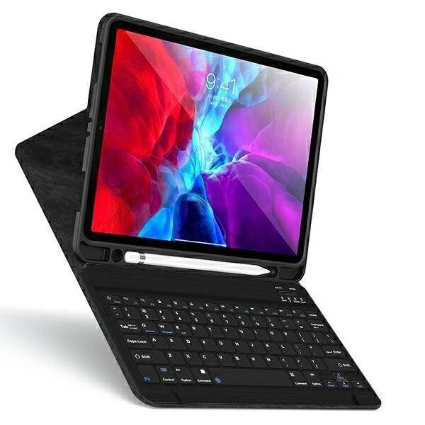 USAMS Etui Winro z klawiaturą iPad Pro 11" czarny/black + klawiatura/keyboard IP011YRXX01 (US-BH645)